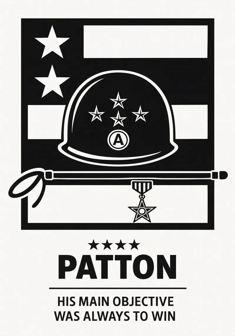 Patton Print pellicola backlit da MoviesArt
