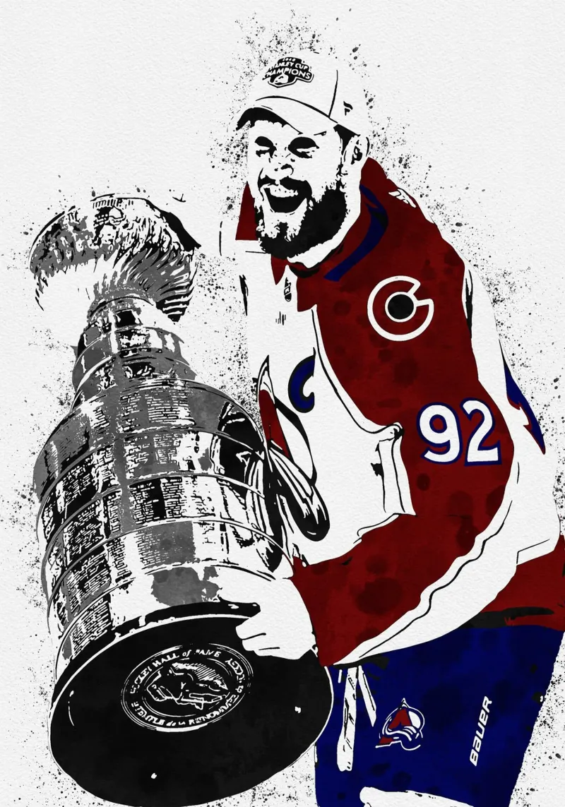 Gabriel Landeskog pellicola backlit da tenten