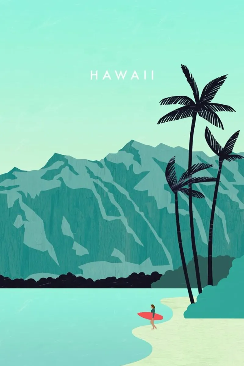 Hawaii pellicola backlit da Katinka Reinke