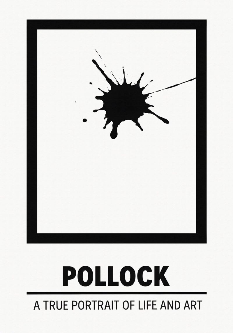 Pollock Print Poster von MoviesArt