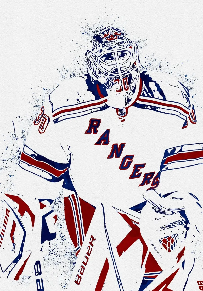Henrik Lundqvist pellicola backlit da tenten