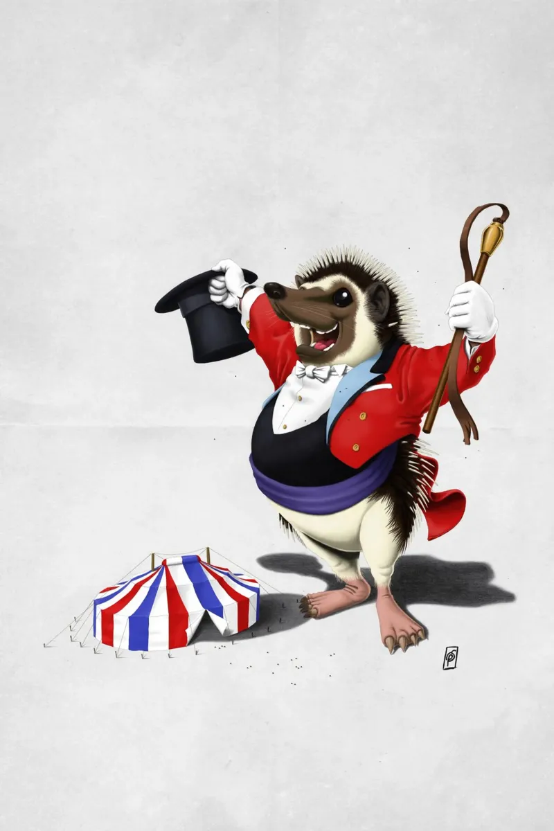 Itching to perform (Wordless) pellicola backlit da Rob Art | Illustration