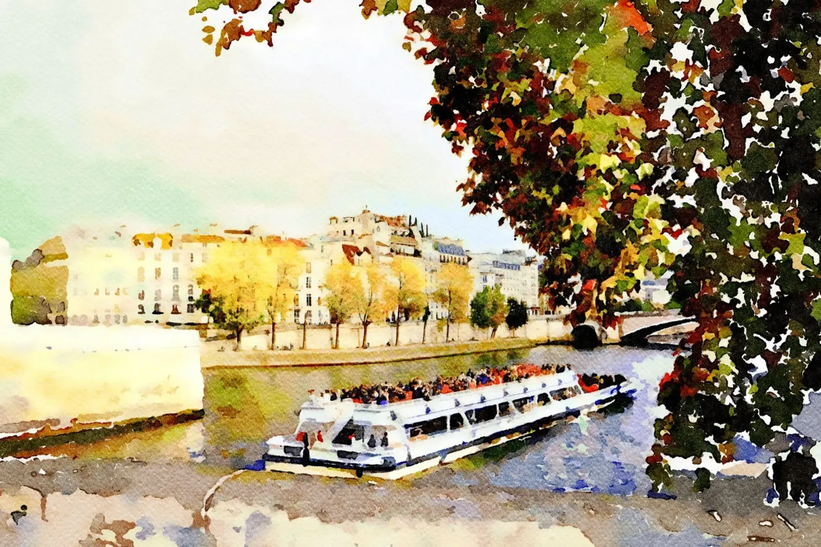 Parigi pellicola backlit da Massimo Frascogna