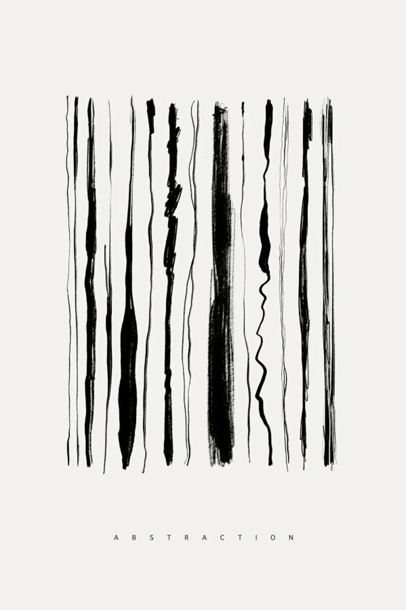 Abstraction 2 carta hahnemühle da Graphite