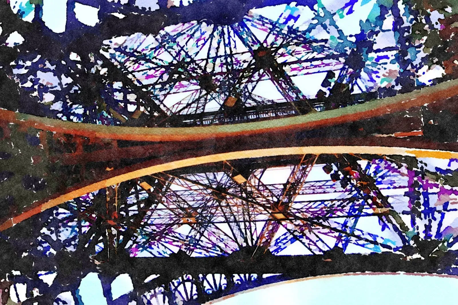 La Torre poster con telaio in legno da Massimo Frascogna