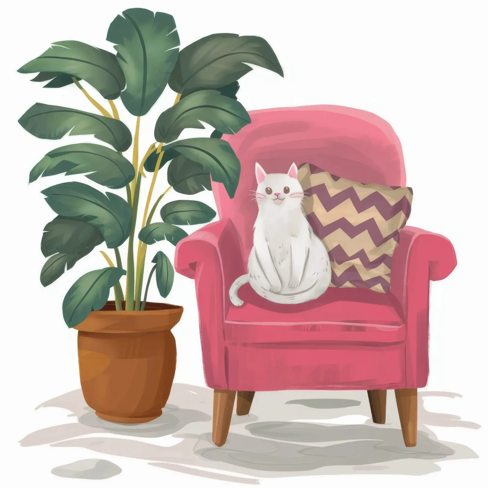 Sedia per gatti Harmony pellicola backlit da Arcane Shade