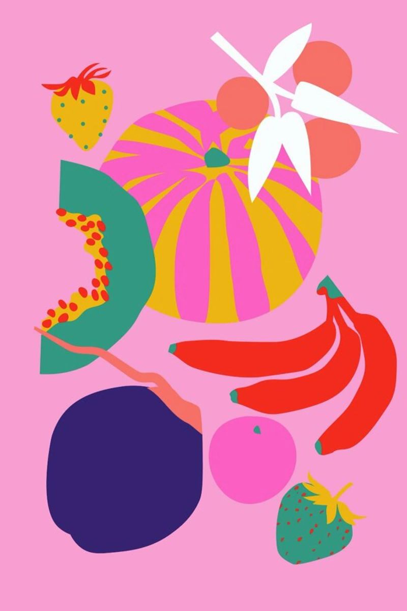 Fruity Technicolor Mix 1 poster da Mariery Young