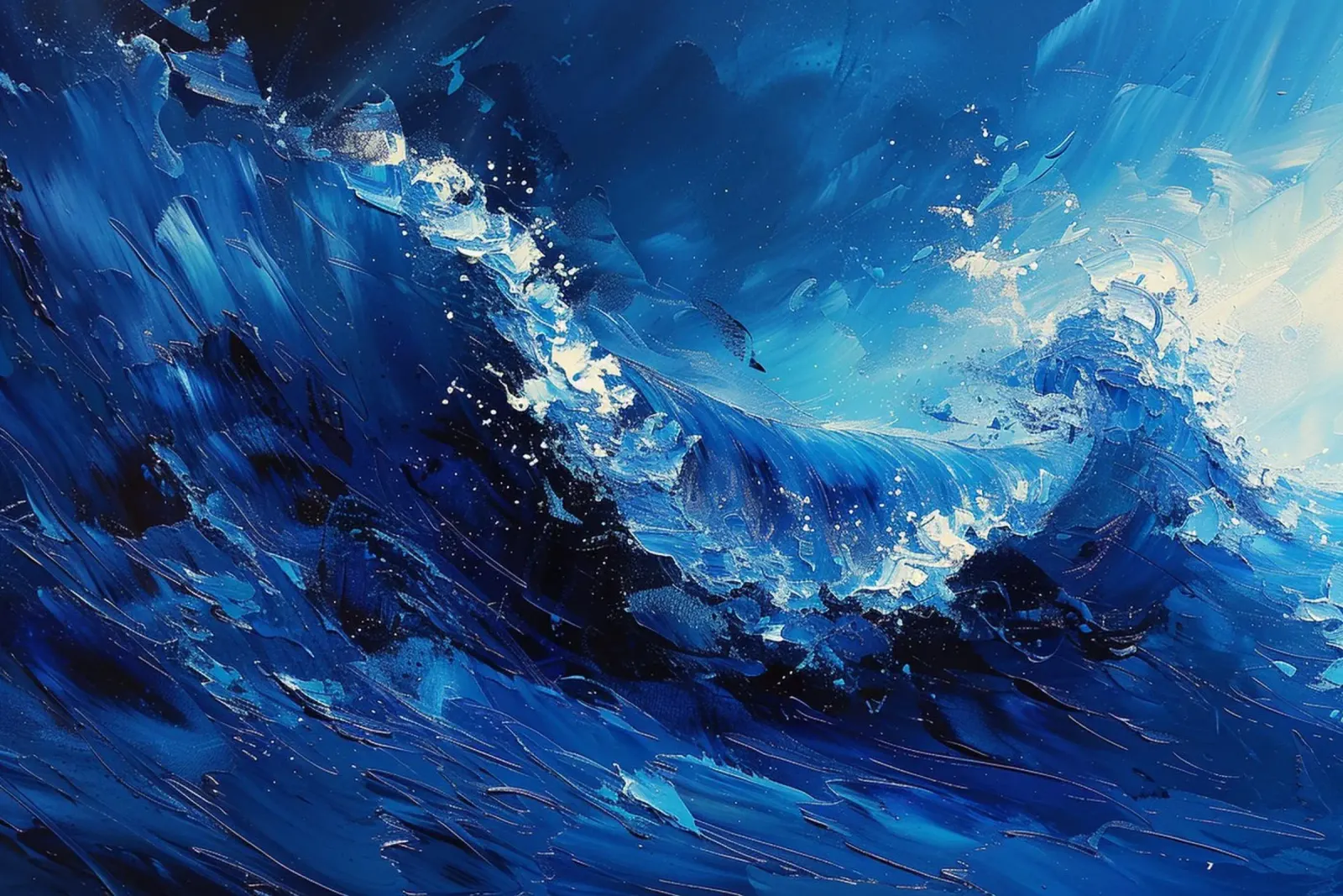The Loud Wave alluminio dibond da Mosaic Dialogue