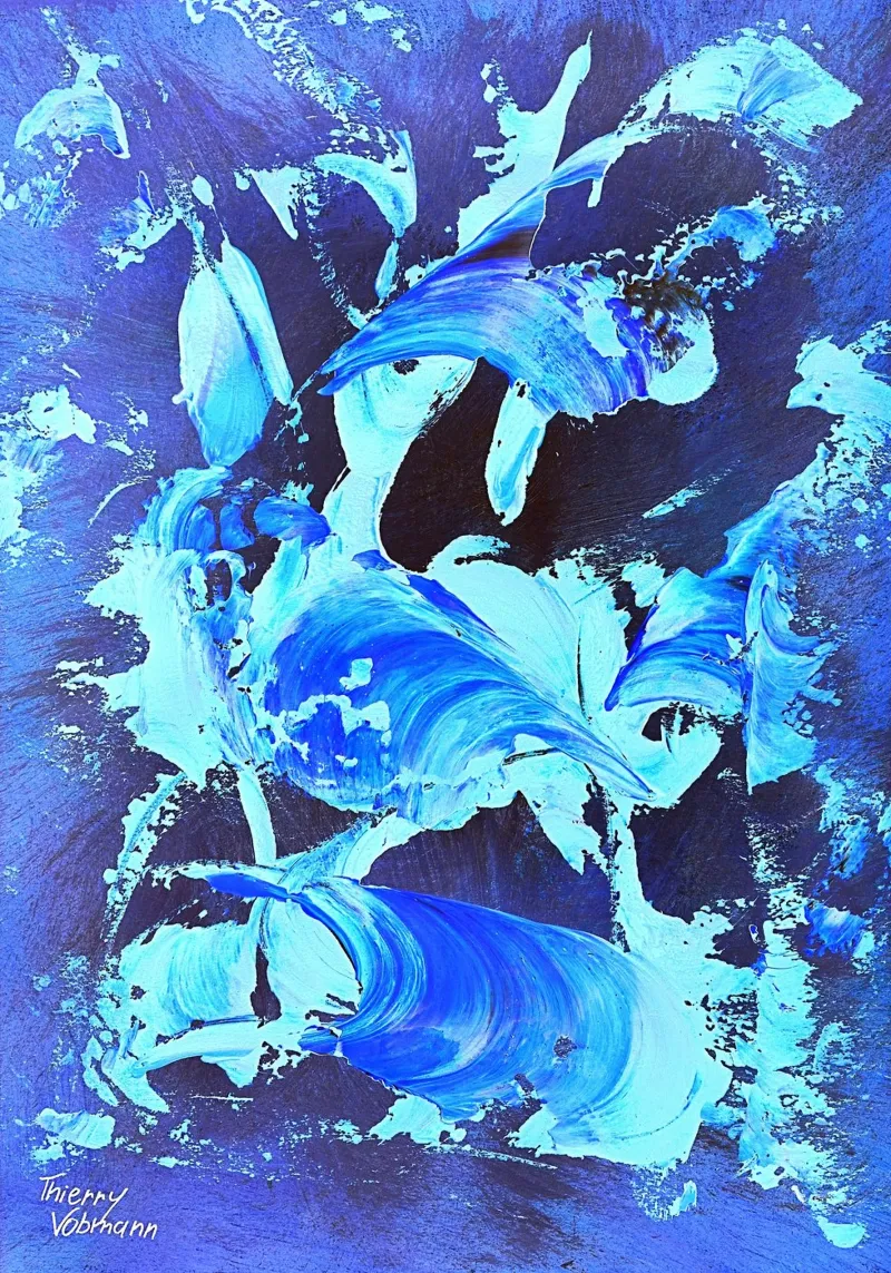 IDEAL GIFT 31 invers. pellicola backlit da Thierry Vobmann Abstract painting