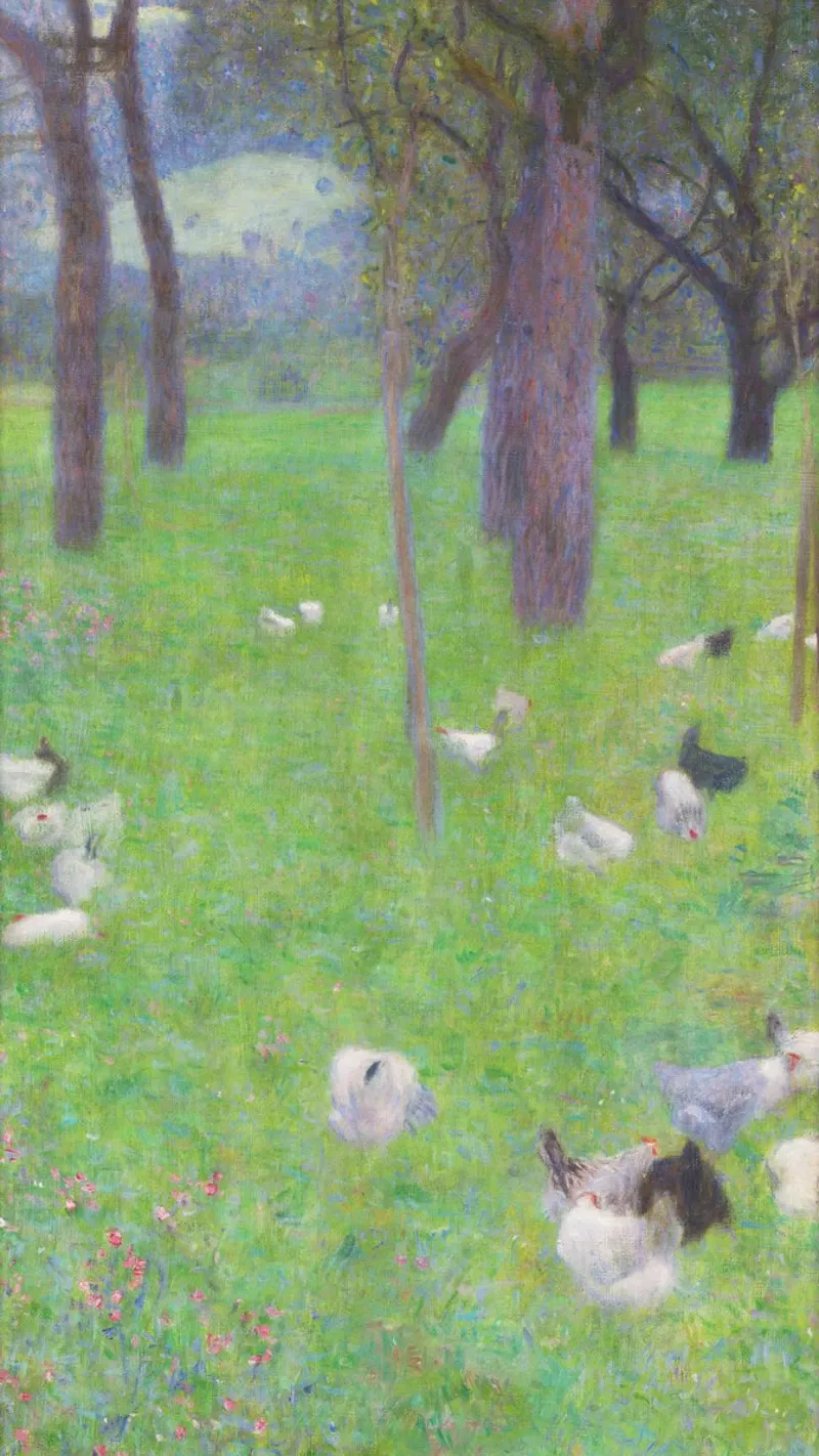 Dopo la pioggia" di Gustav Klimt poster da Gustav Klimt ART Prints