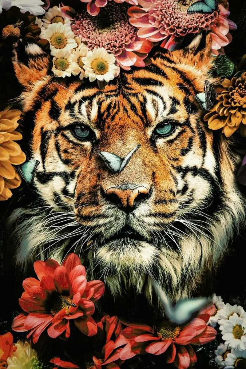 Wk Tiger hahnemühle by Wouter Rikken