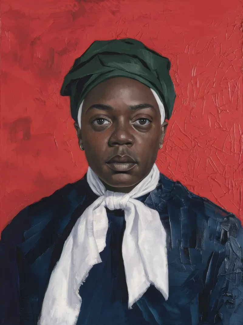 Portrait formel toile de Ebony Carpenter