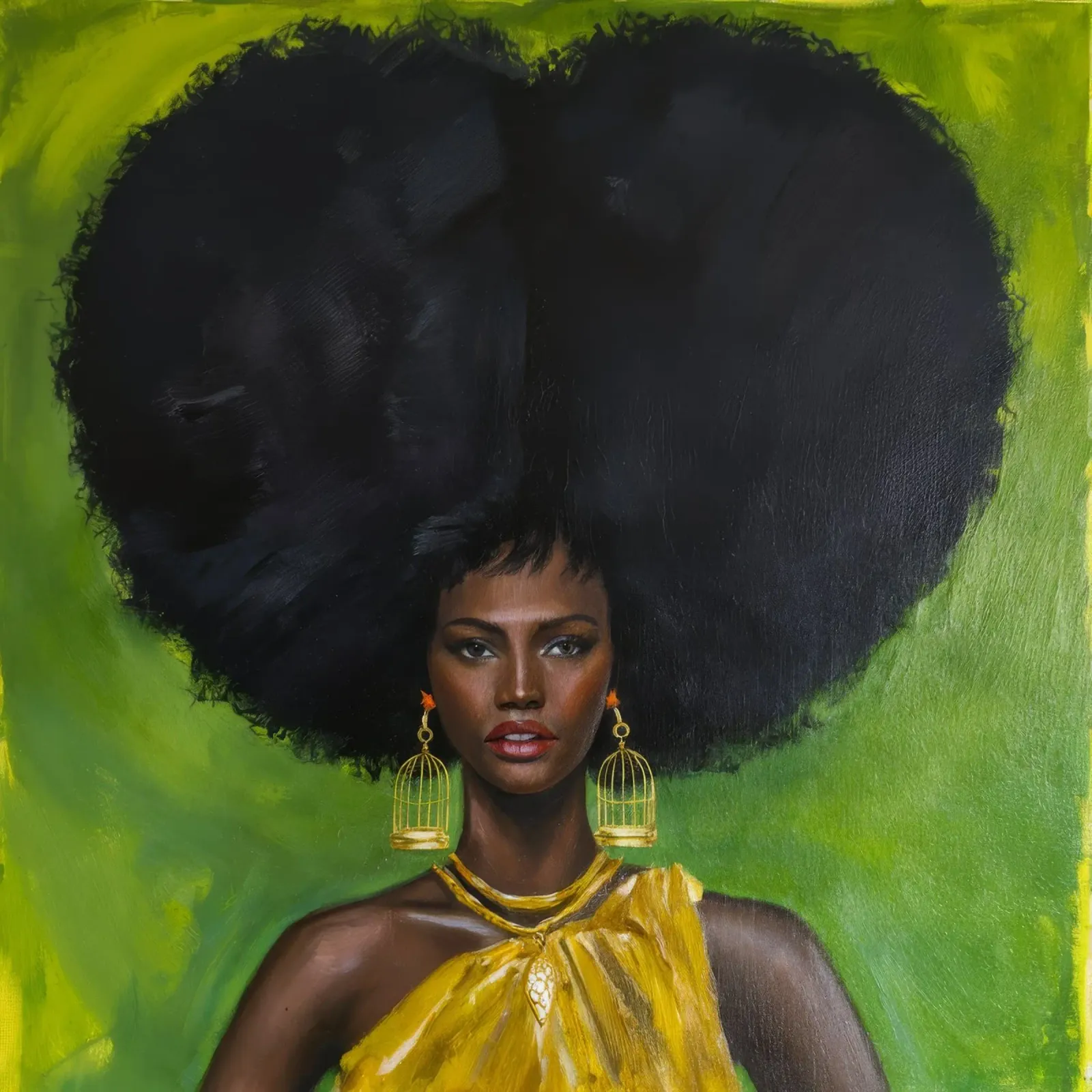 Grazia d'oro pellicola backlit da Ebony Carpenter