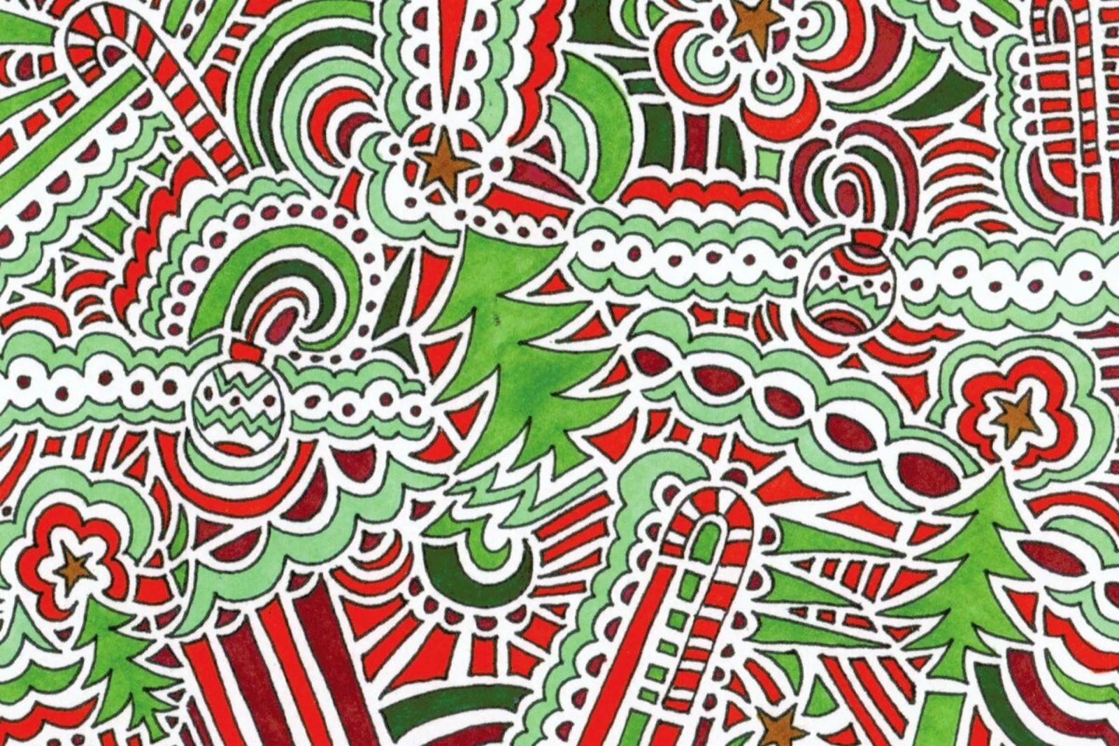 Christmas Tree Pattern plexiglass da KP Design