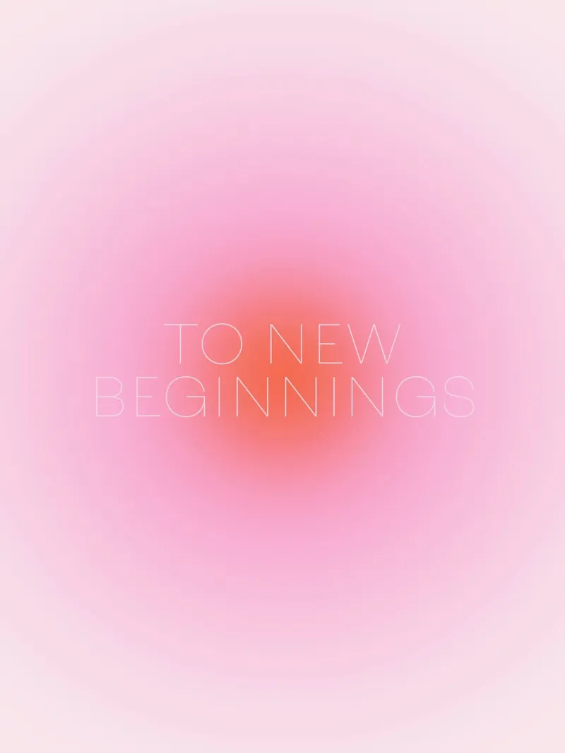 New beginnings pellicola backlit da Bureau Purpur