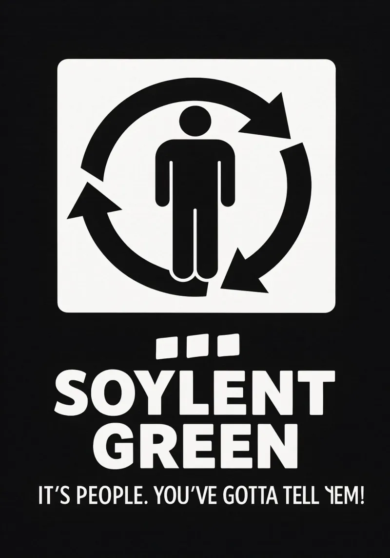 Soylent Green Print pellicola backlit da MoviesArt