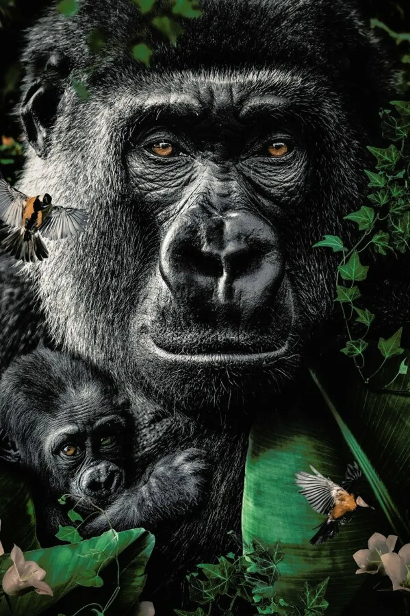 Gorilla pellicola backlit da Wouter Rikken