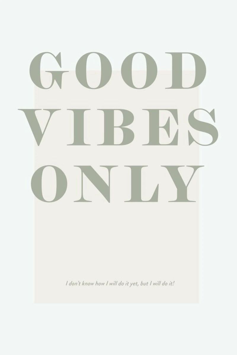 Goodvibes Only pellicola backlit da Ayleen