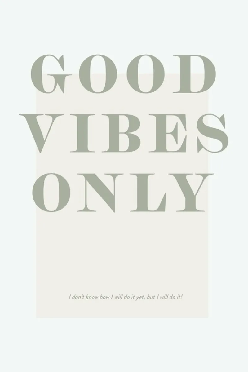 Goodvibes Only carta hahnemühle da Ayleen