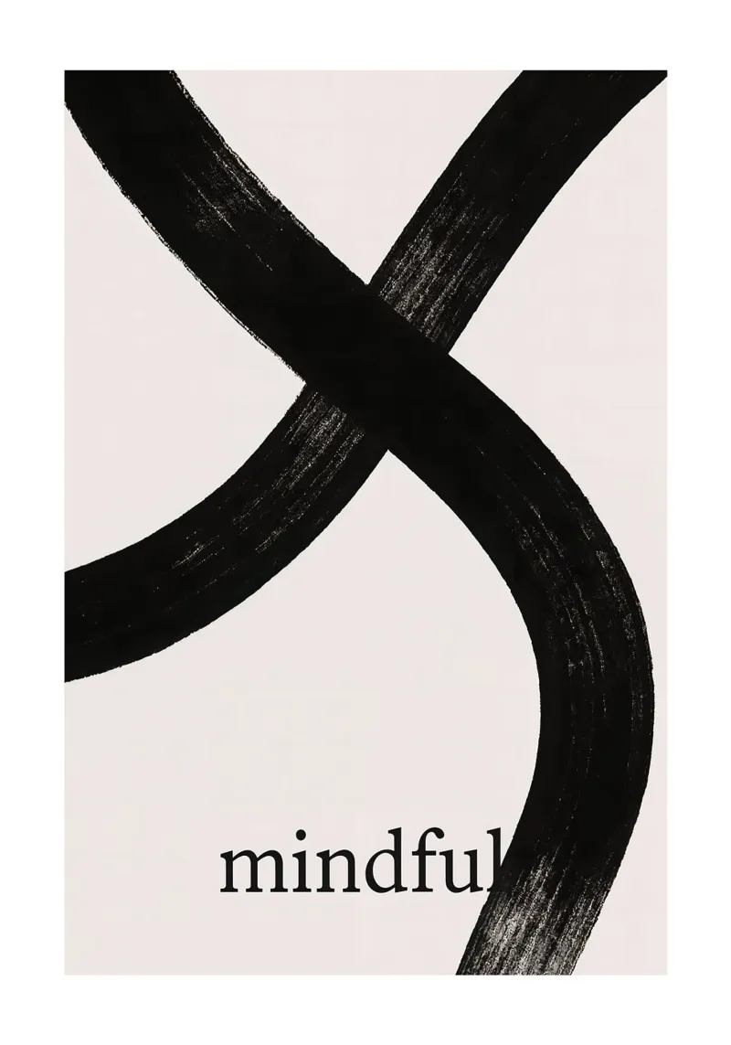 Mindful Flow - l'arte della consapevolezza carta hahnemühle da Kunst und Kontrast