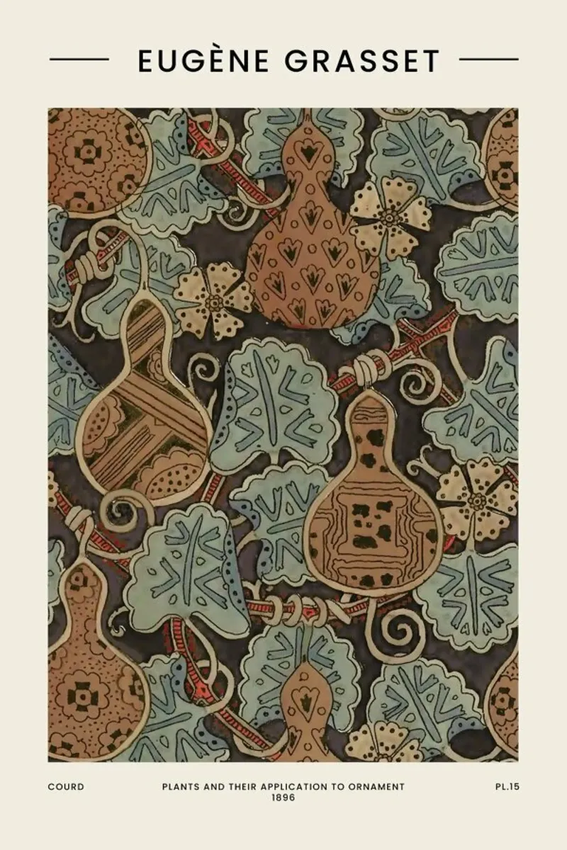 Grasset - Courd pellicola backlit da Vintage by JUNIQE
