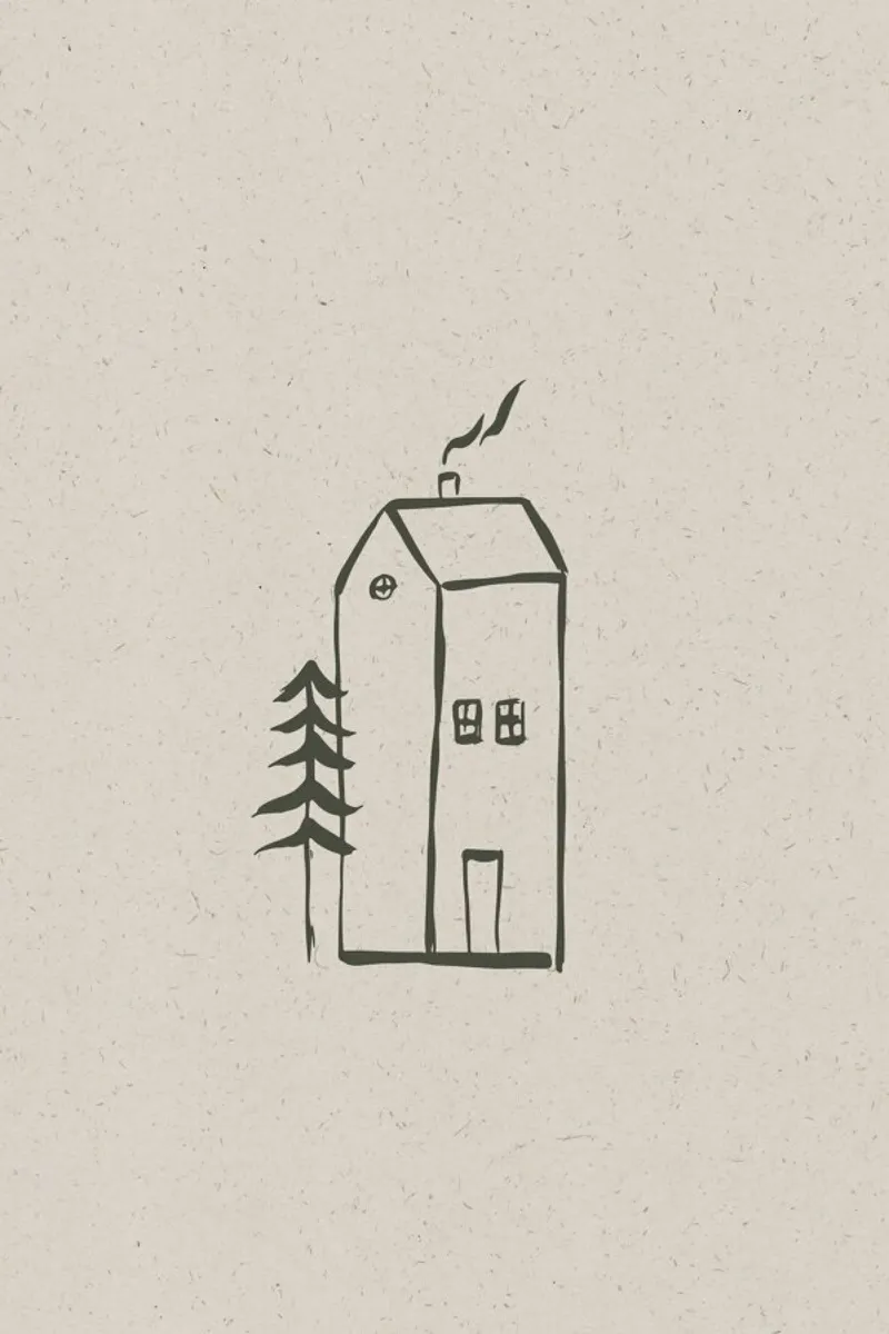 Cozy House poster da KRUTH DESIGN