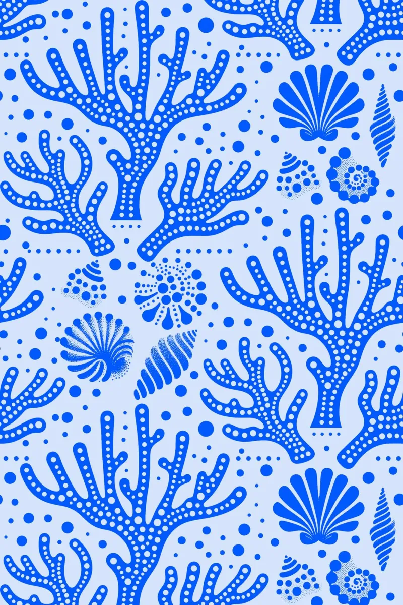 Sogno d'oceano blu cobalto carta hahnemühle da SilverPegasus