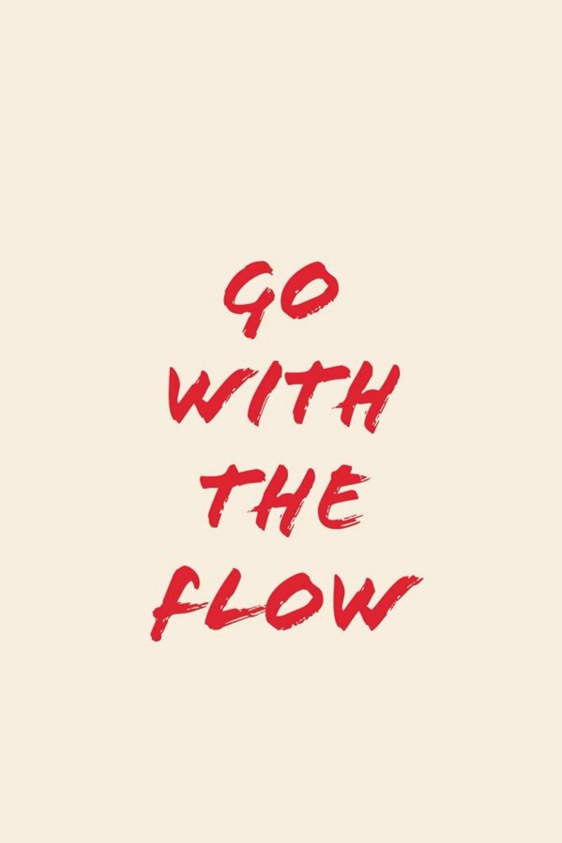 Go With The Flow poster da Ayleen