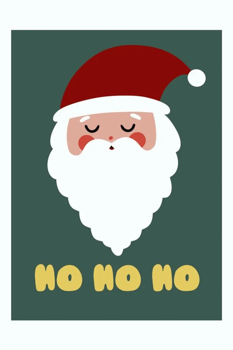 Santa Hahnemühle von Mottos by Sinan Saydik