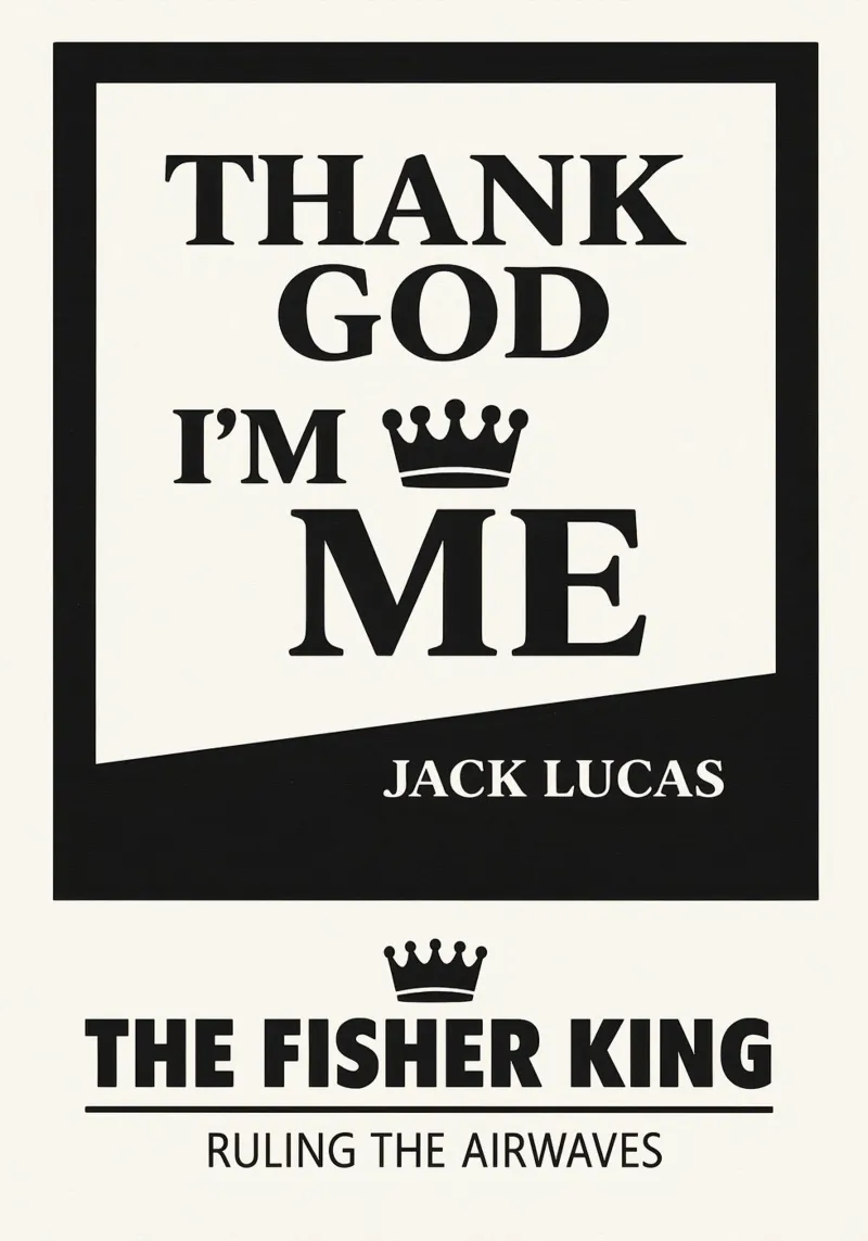 The Fisher King Print pellicola backlit da MoviesArt