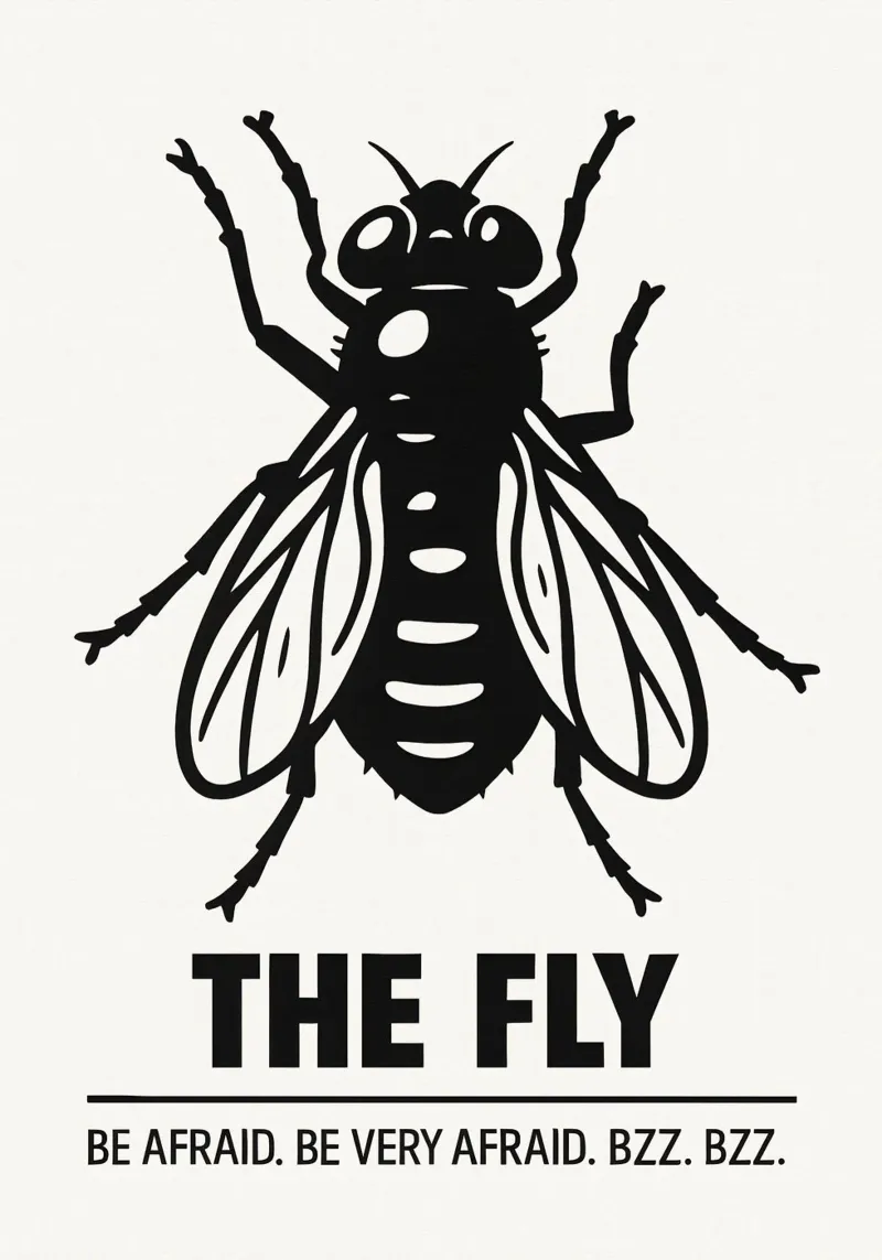The Fly Print pellicola backlit da MoviesArt