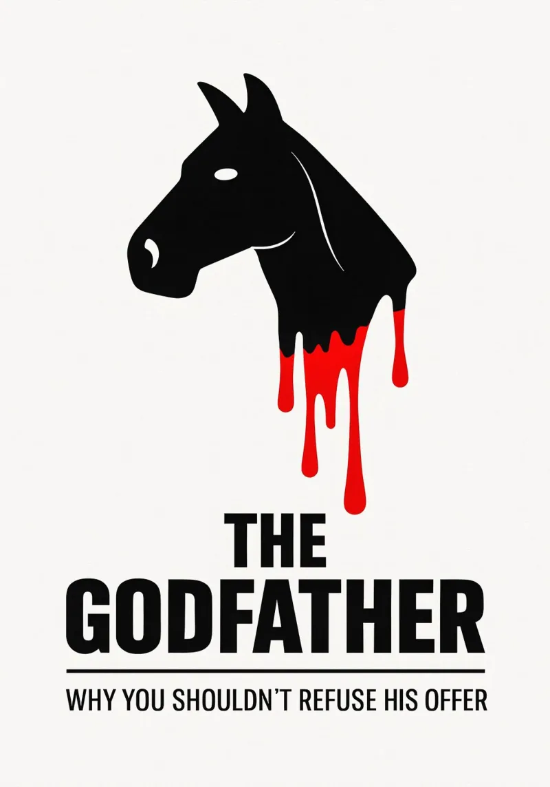 The Godfather Print pellicola backlit da MoviesArt