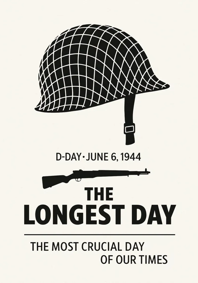 The Longest Day Print pellicola backlit da MoviesArt