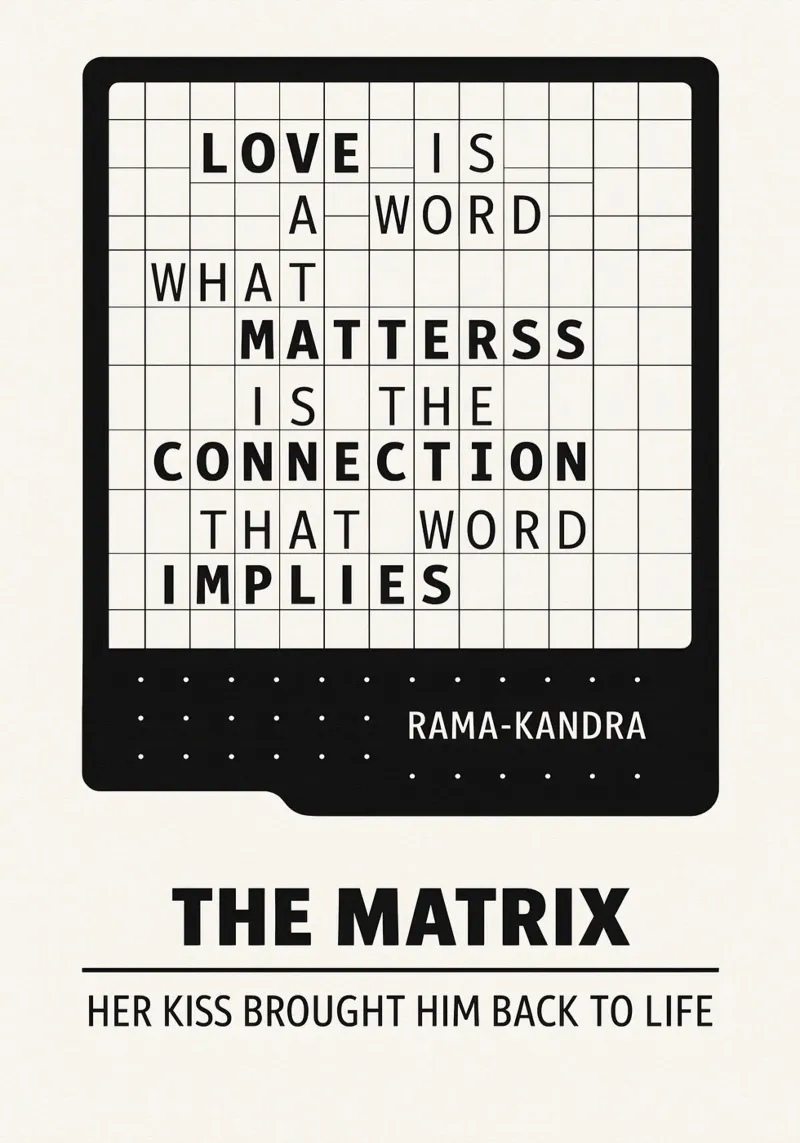 The Matrix Print lámina retroiluminada de MoviesArt
