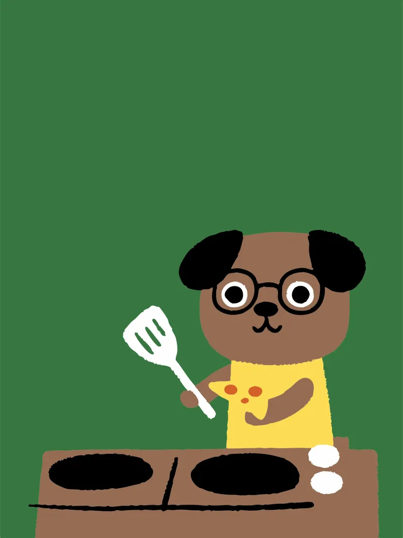 Cane da cucina carta hahnemühle da TRENDY POSTER SHOP
