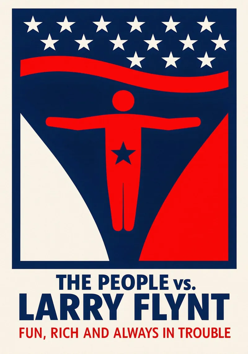The People vs Larry Flynt Print pellicola backlit da MoviesArt