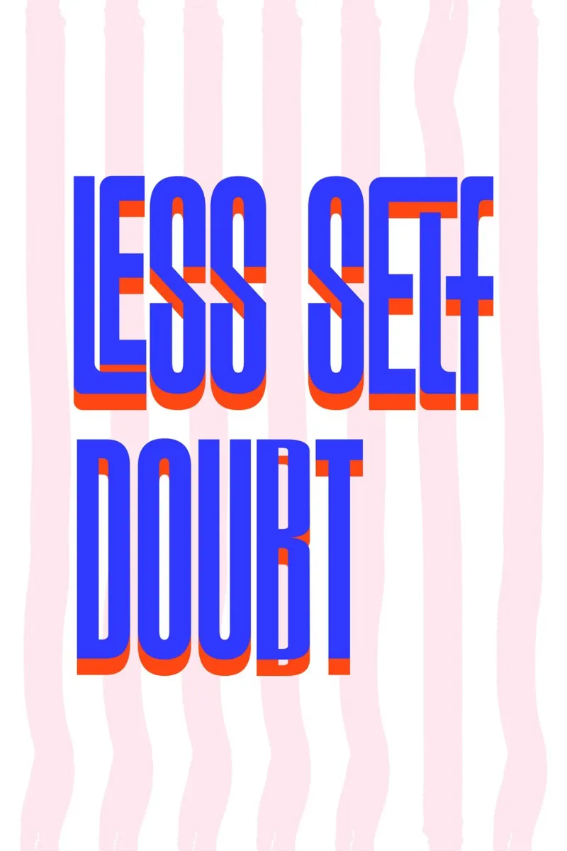 Less Self Doubt carta hahnemühle da fraeuleinvonfuchs