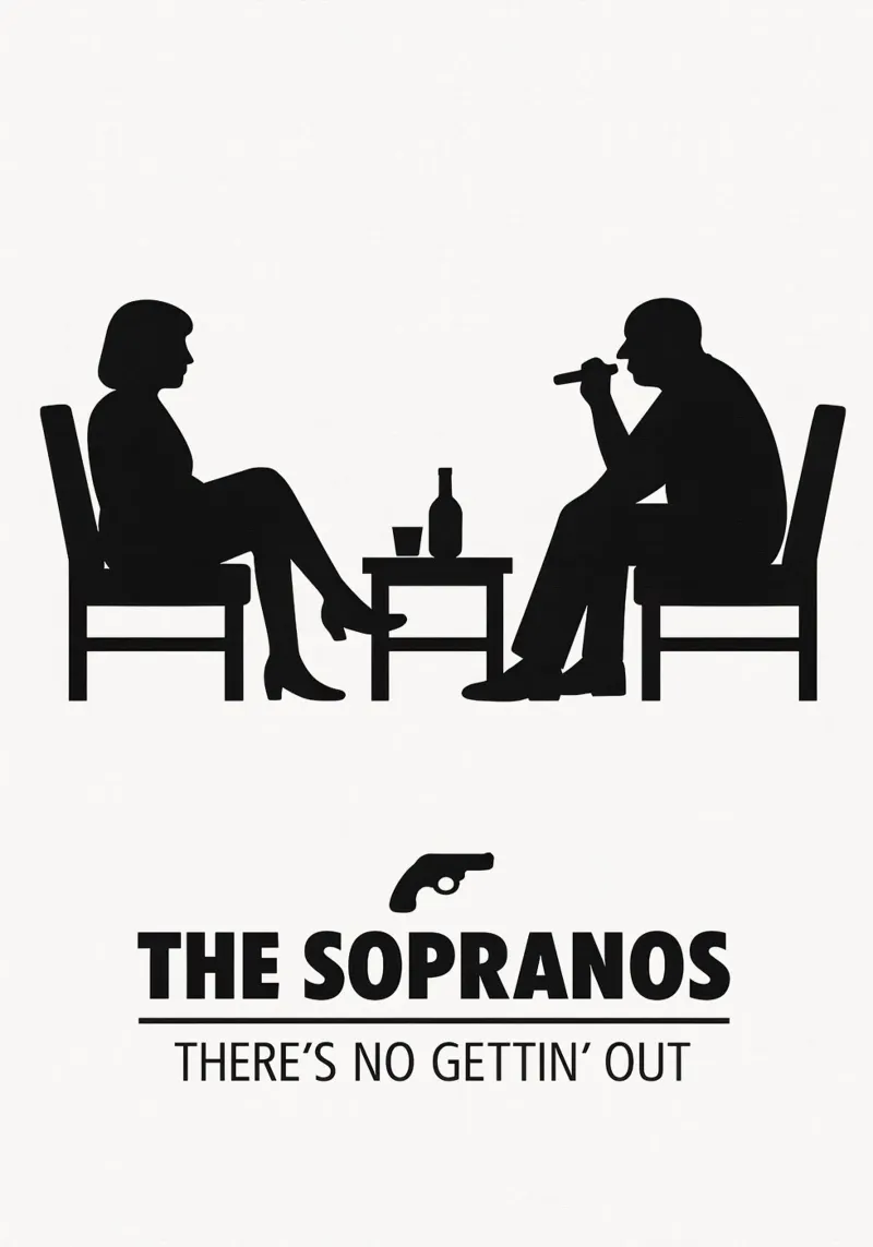 The Sopranos Print pellicola backlit da MoviesArt
