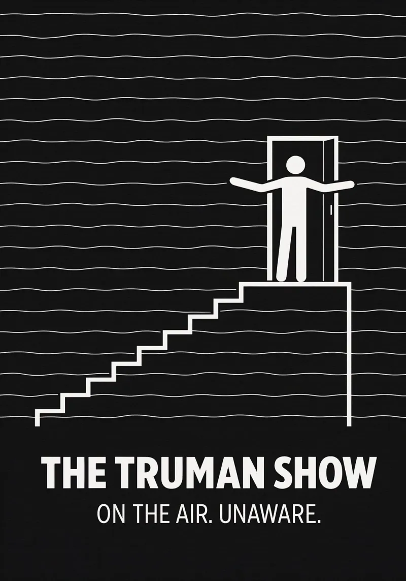 The Truman Show Print pellicola backlit da MoviesArt