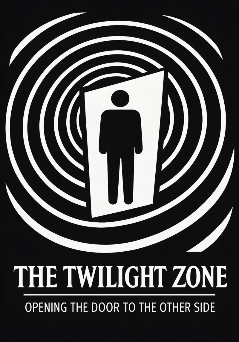 The Twilight Zone Print plexiglass da MoviesArt