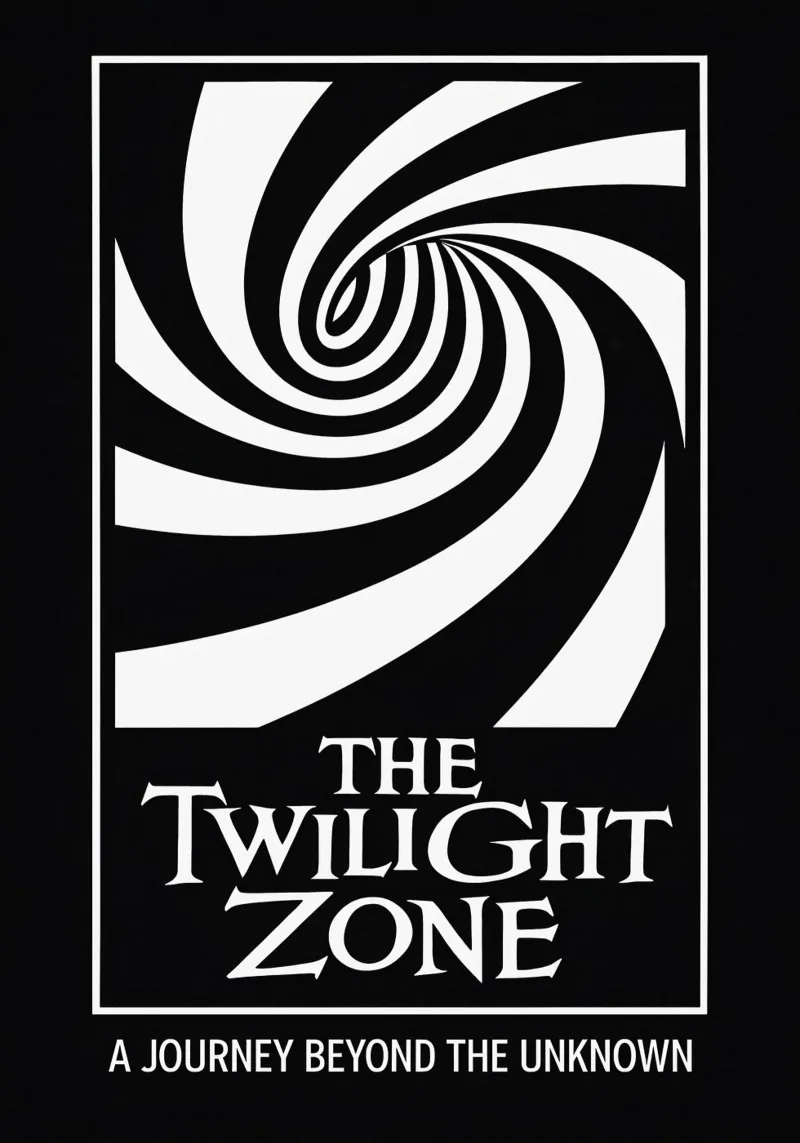 The Twilight Zone Print plexiglass da MoviesArt