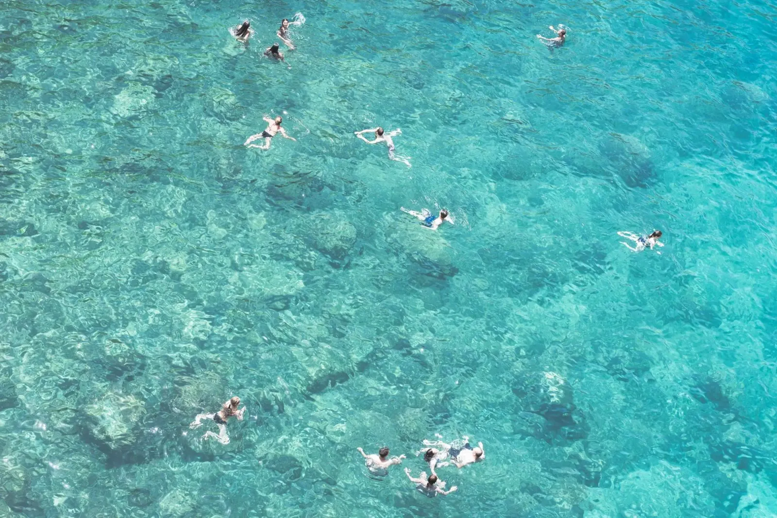Swim in the Italian sea acrylic glass by photolovers
