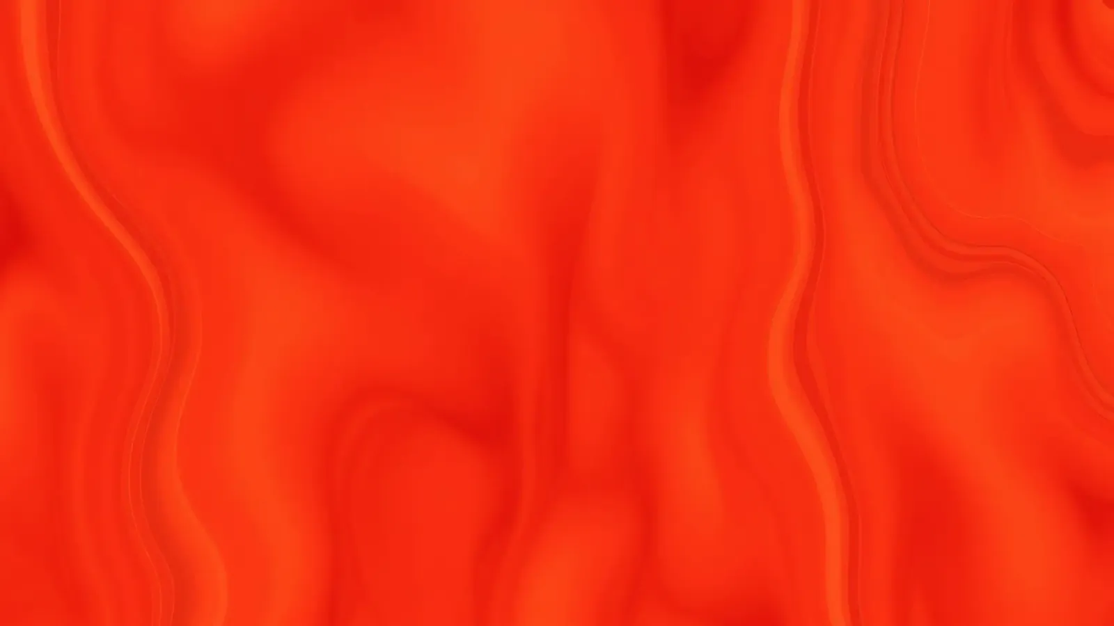 Vibrant orange abstract design with flowing patterns canvas by DesignDoodle