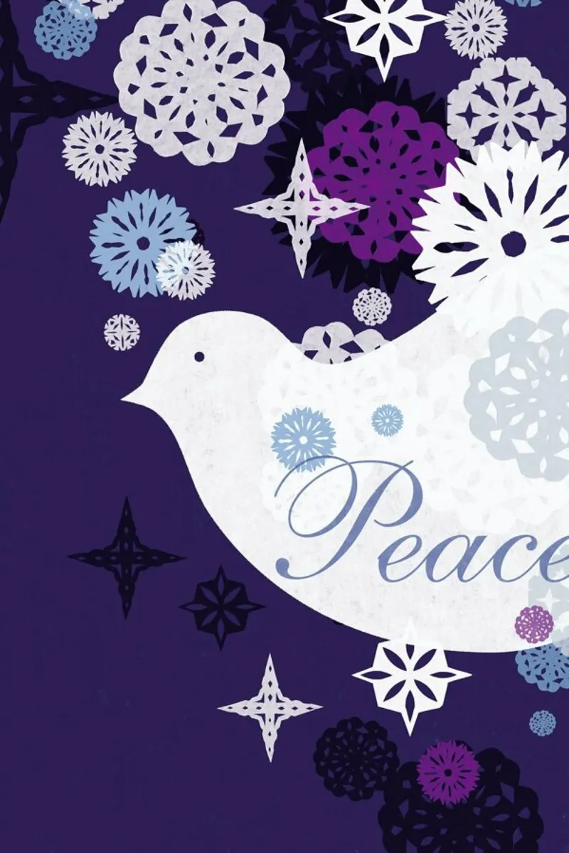 A Dove for Peace pellicola backlit da Catherine Aguilar
