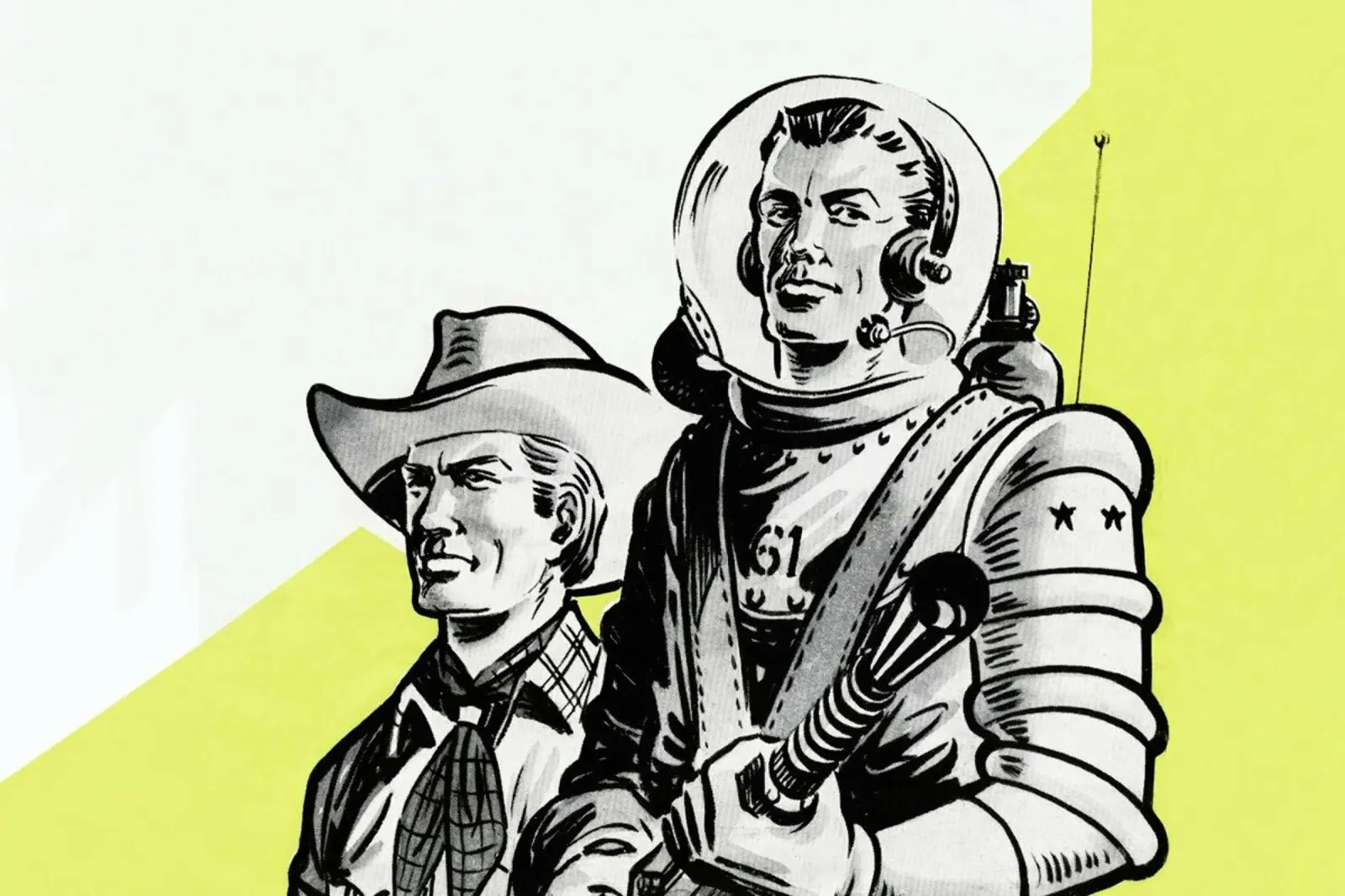 Astronauts and Cowboys pellicola backlit da Hemingway Design