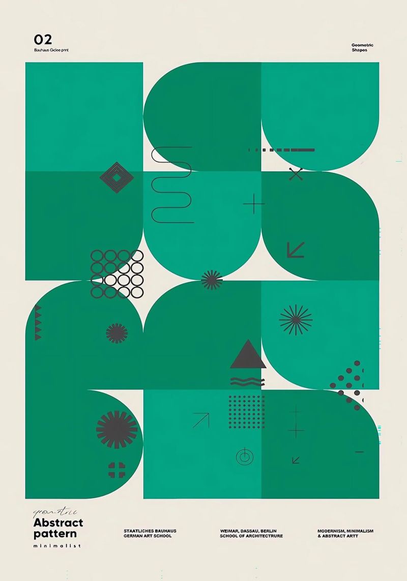 Bauhaus poster de Chaya Wilkinson