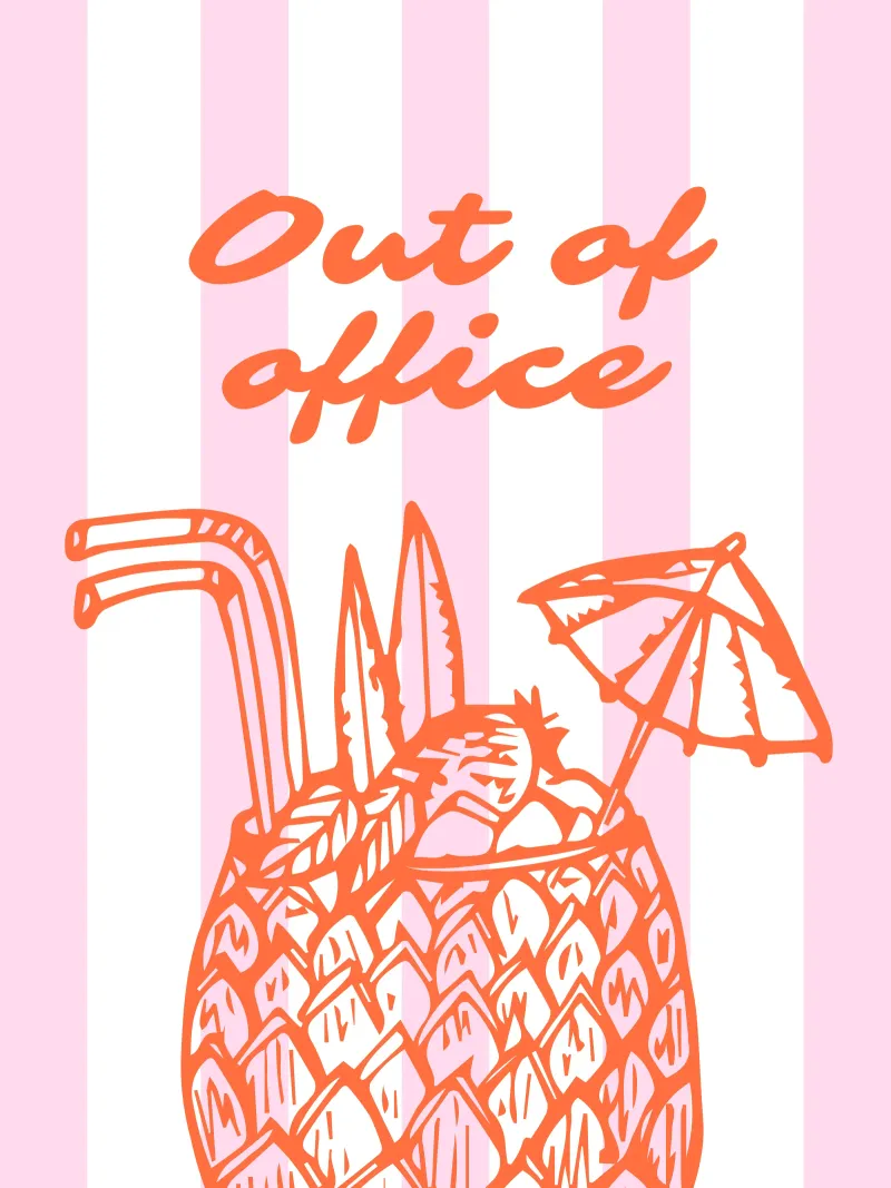Cocktail Culture - Summer Serie II poster with plastic frame by Bureau Purpur