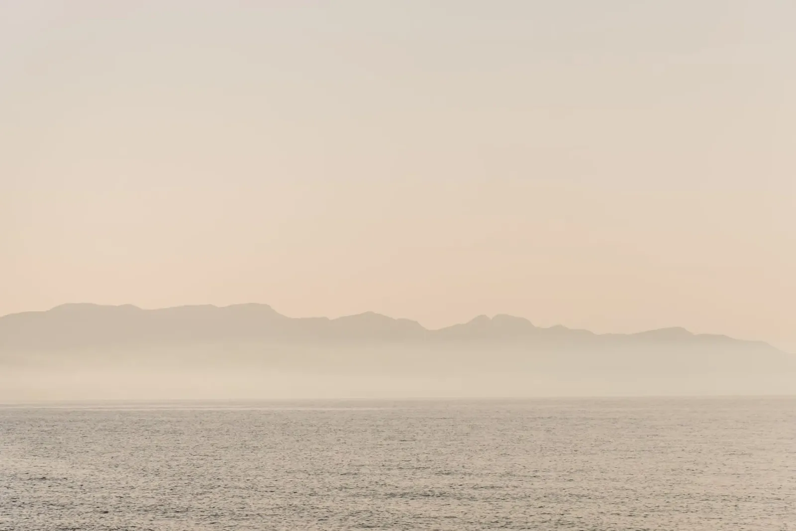 Foggy sunset in Italy carta hahnemühle da photolovers