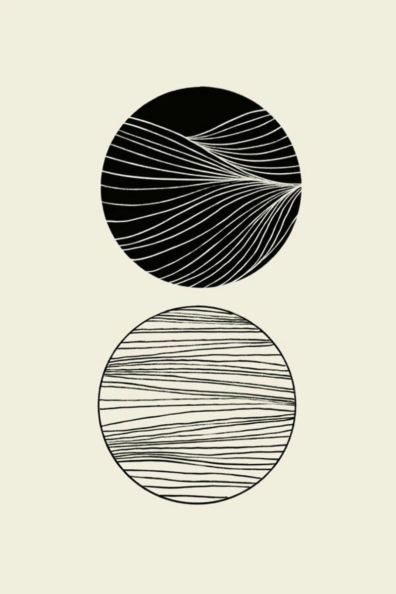 Two Spheres Forex-Platte von Graphite
