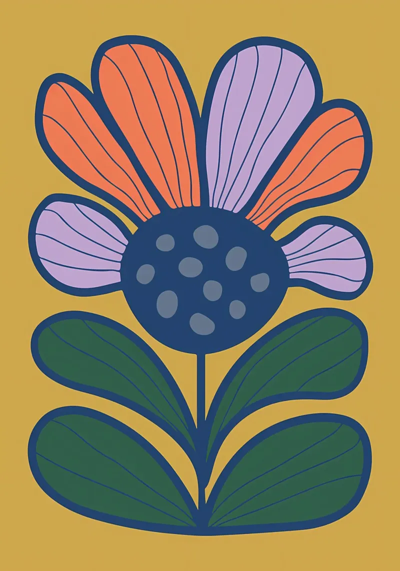 flower petals leaves stem nature botanical floral garden pla canvas by Ashish Kashyap